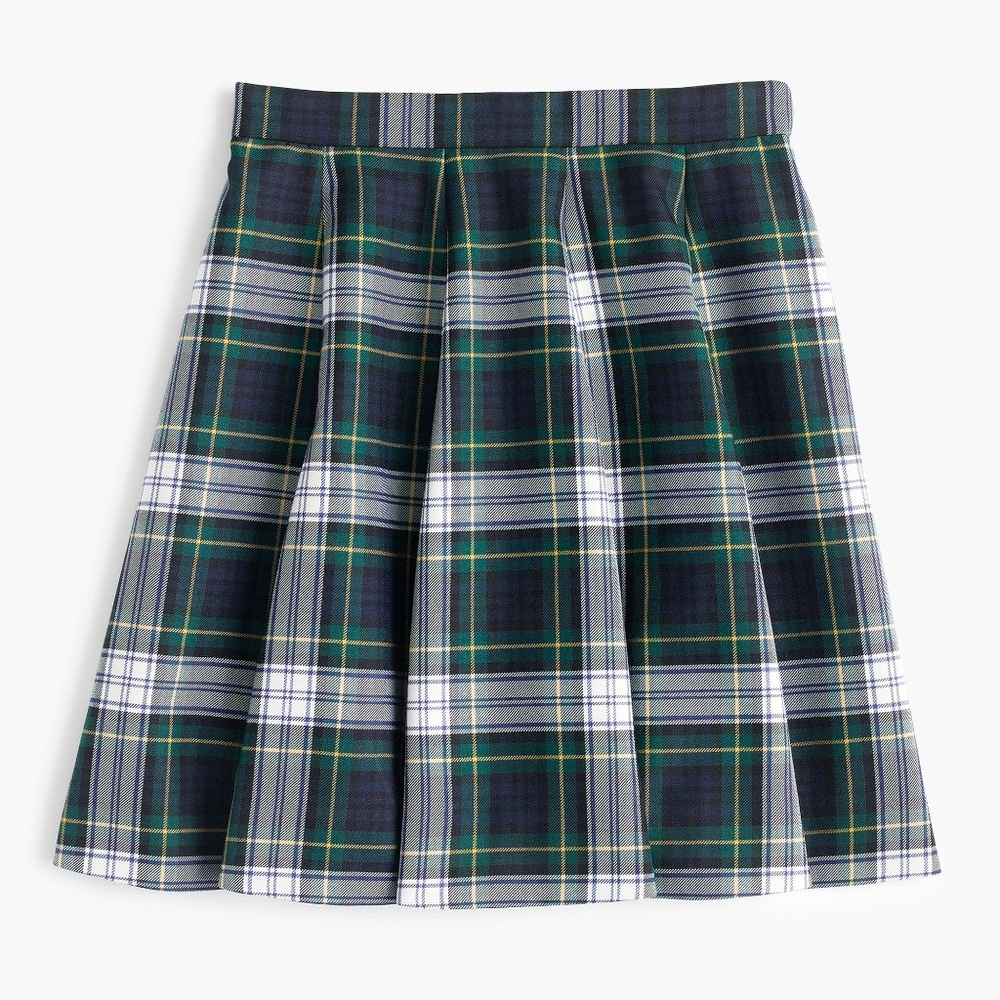J. Crew Full mini skirt tartan plaid